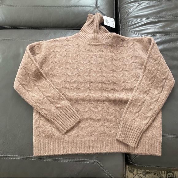 NWT Magaschoni Women's Cashmere Turtleneck Sweater - Picture 11 of 16